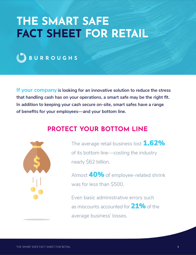 The Smart Safe Fact Sheet for Retail image